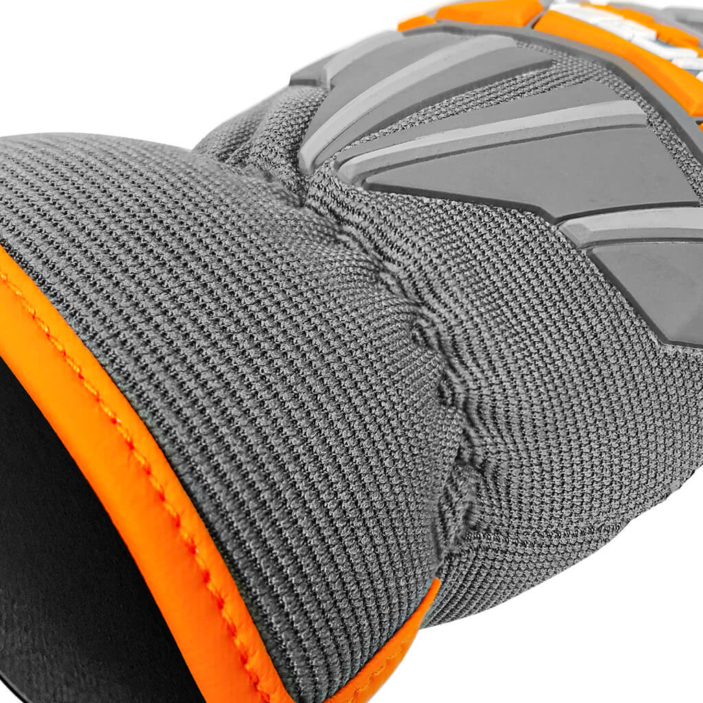 DuraDrive Grey SABLE Impact-Resistant Abrasion Resistant Technical Work Gloves - Image 4
