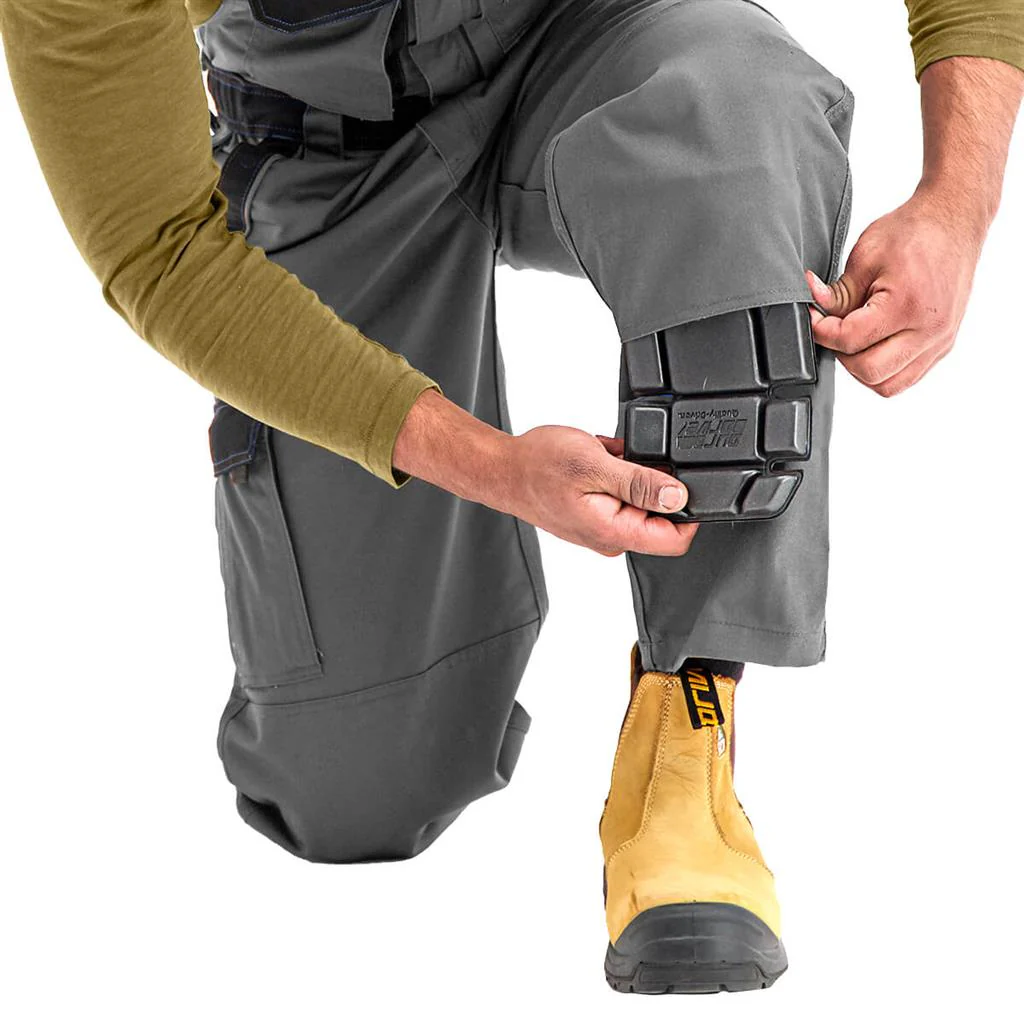 DuraDrive Men's 65% Polyester/35% Cotton Twill Two-Tone Tradesman Safety Overall - Image 6