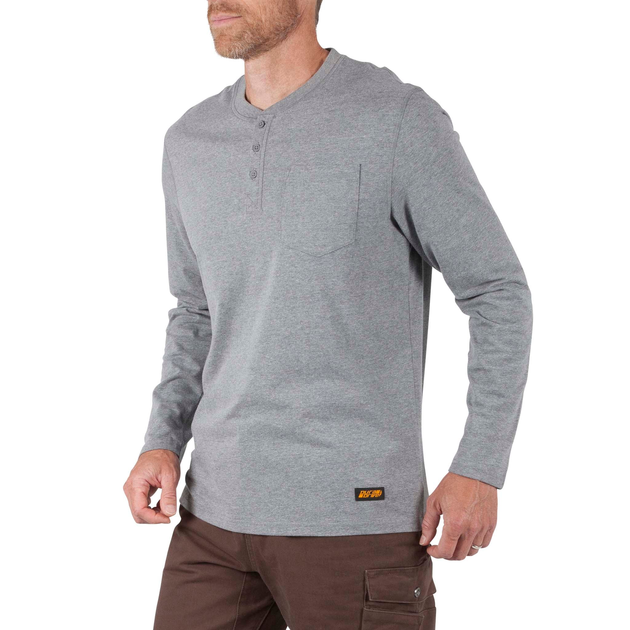 DuraDrive Henley Shirt With Chest Pocket - Image 6