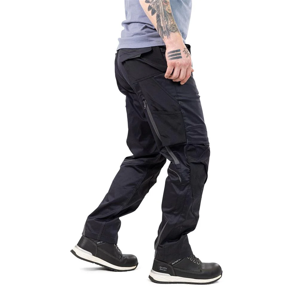 DuraDrive Infinity Black Cargo Work Pant - Image 3
