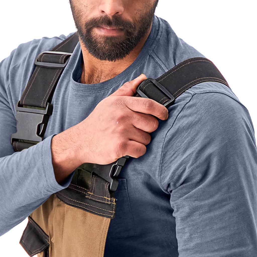 DuraDrive Men's TRADESMAN Timber Two Tone Insulated Overall - Image 6