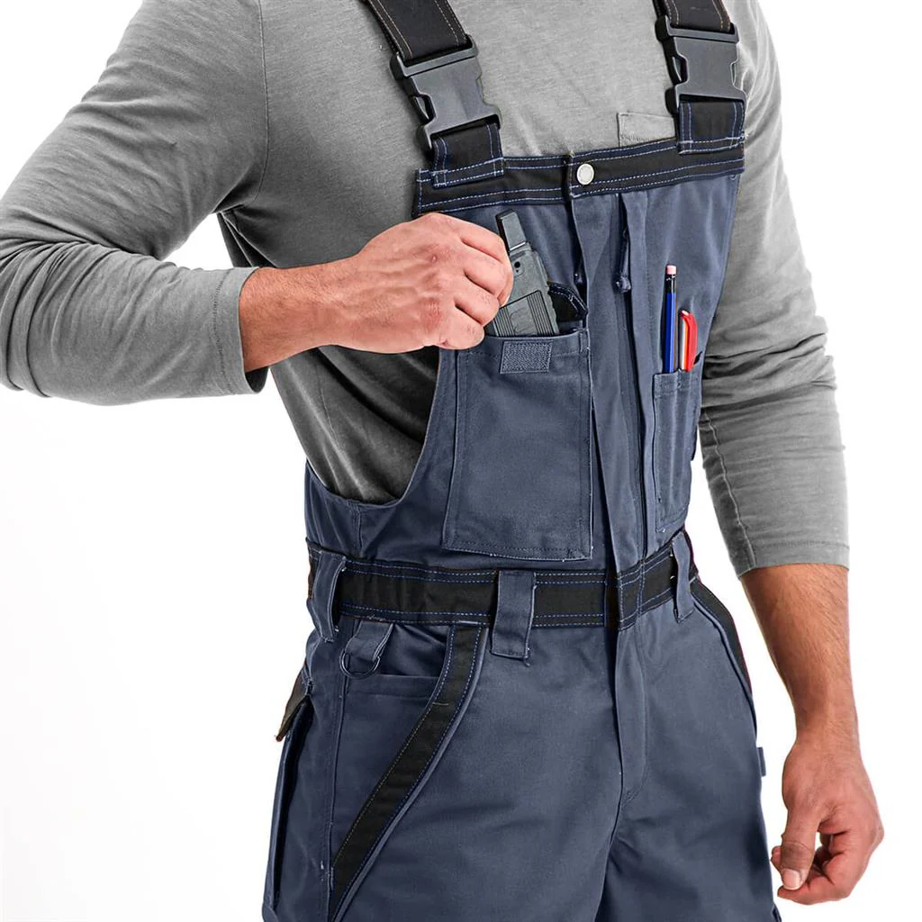 DuraDrive Men's TRADESMAN Navy Two Tone Insulated Overall - Image 4