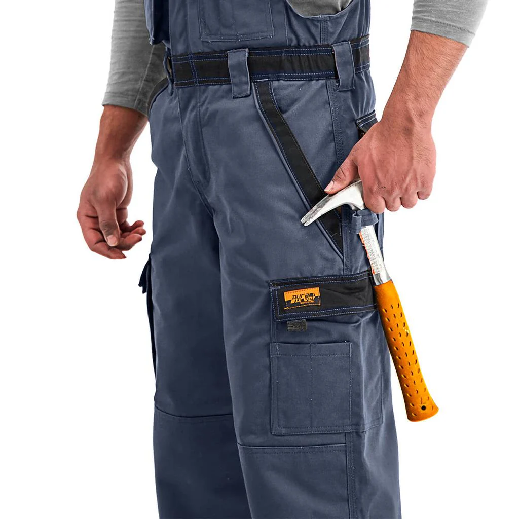 DuraDrive Men's TRADESMAN Navy Two Tone Insulated Overall - Image 5
