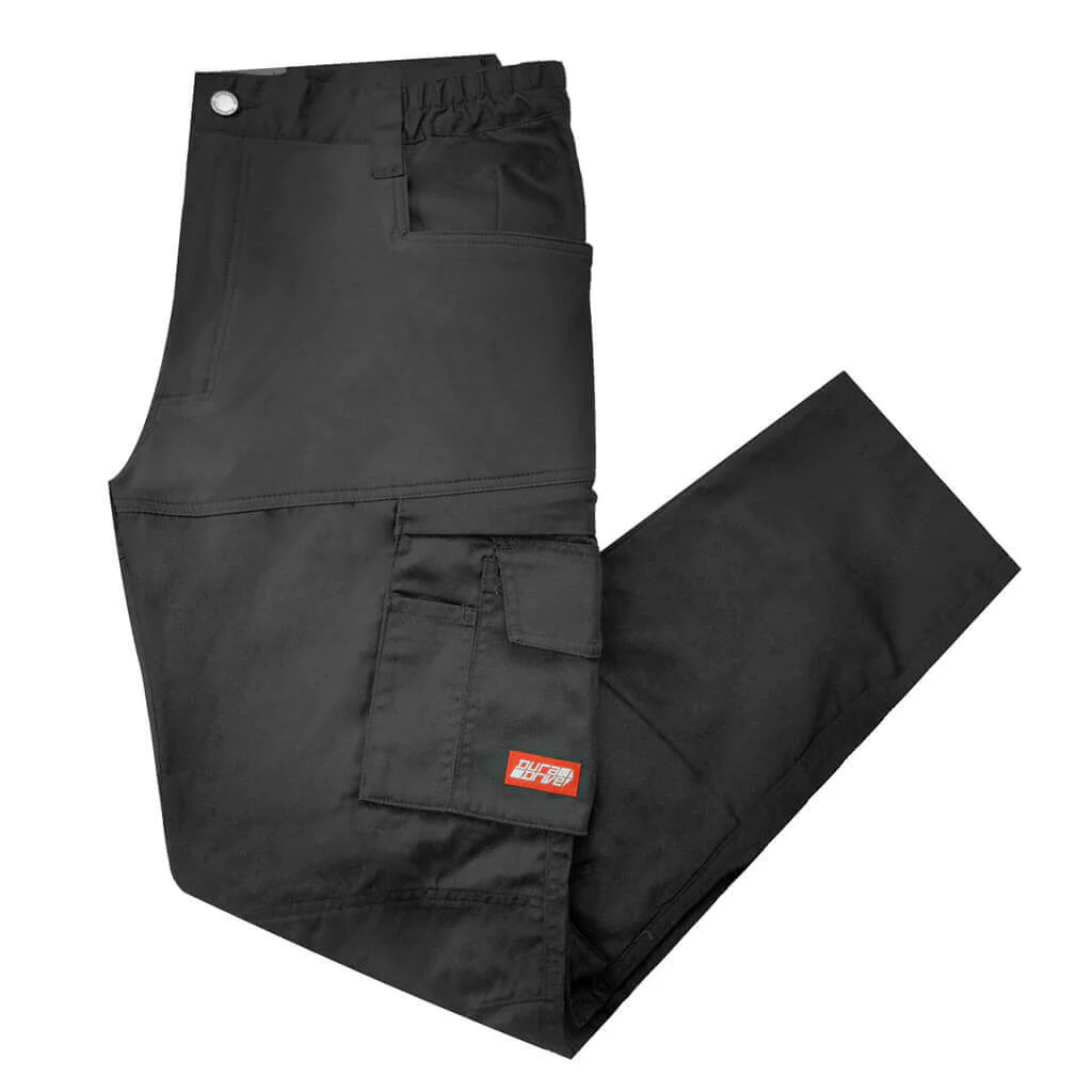DuraDrive Trill Black Water Repellent Utility Work Pants - Image 3
