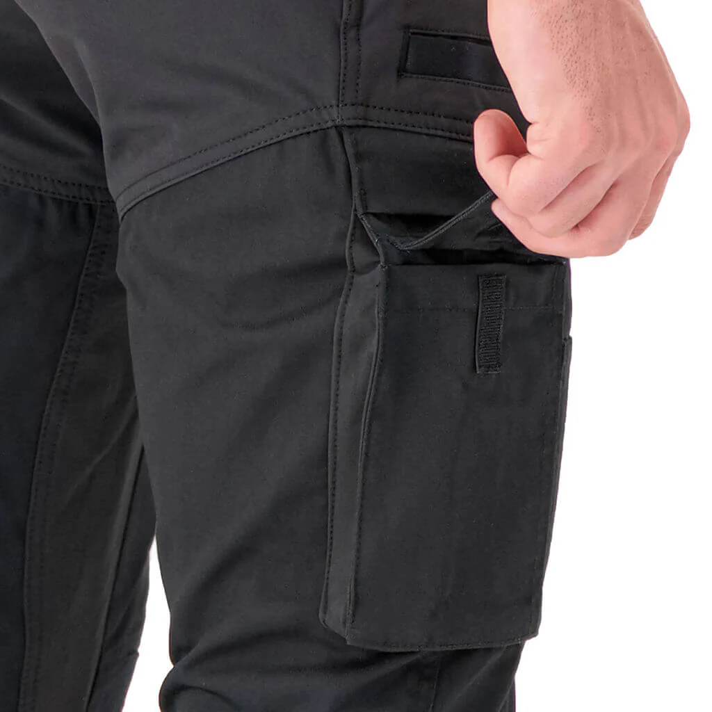 DuraDrive Trill Black Water Repellent Utility Work Pants - Image 7