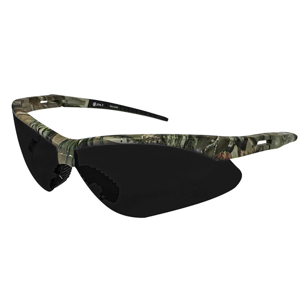 DuraDrive A07-25S Smoke Lens Military Camo Colour Frame Anti-Scratch Nemesis Safety Glasses