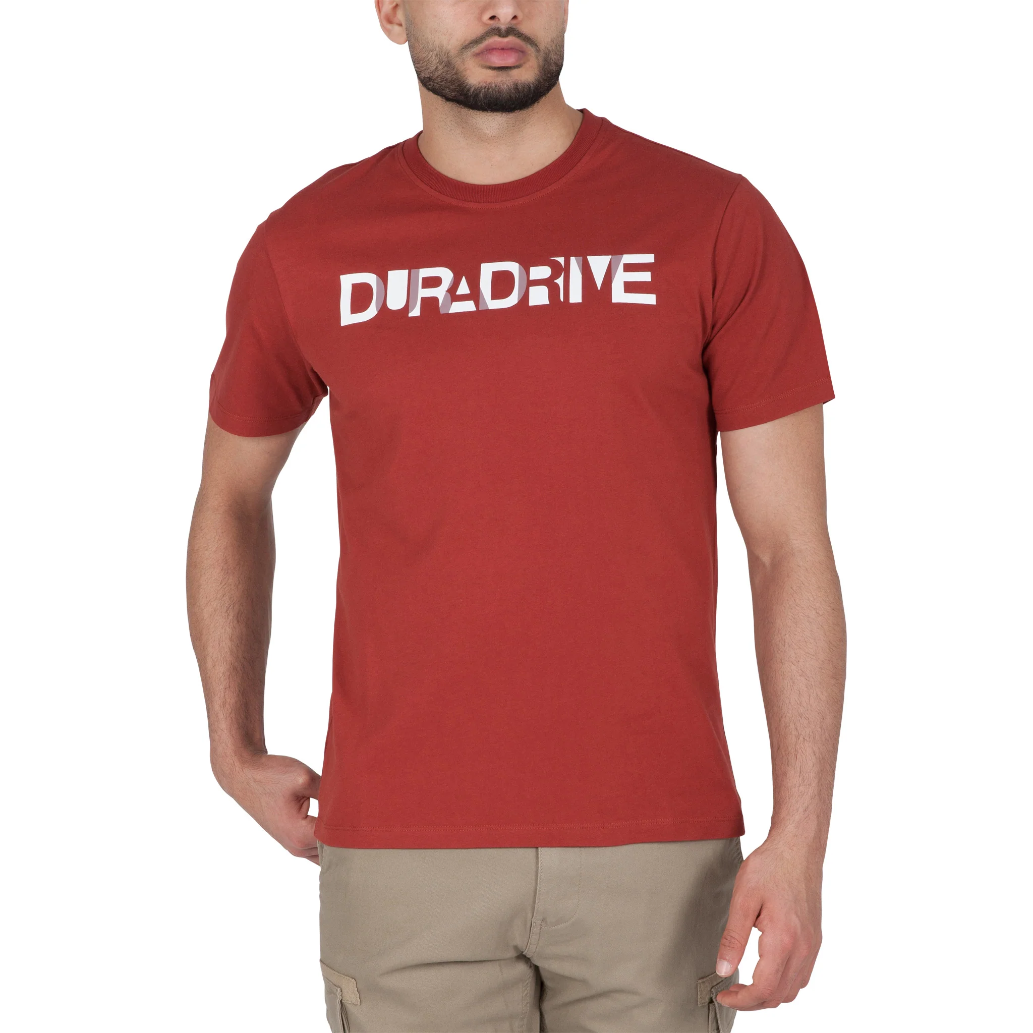 Duradrive Overlap Print Short Sleeve Crew Neck T-shirt - Image 8