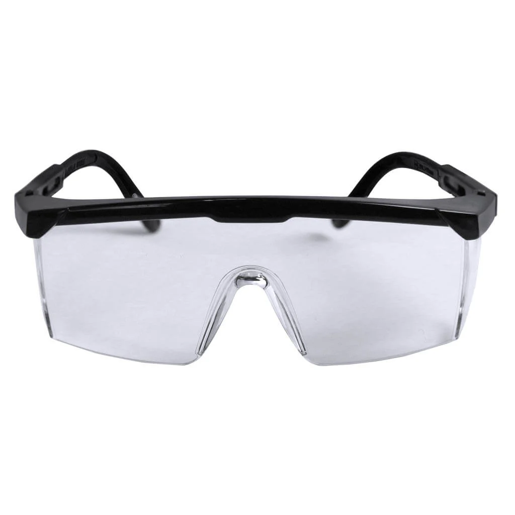 DuraDrive Clear Lens Side Shields Top Guard Safety Glasses - Image 2