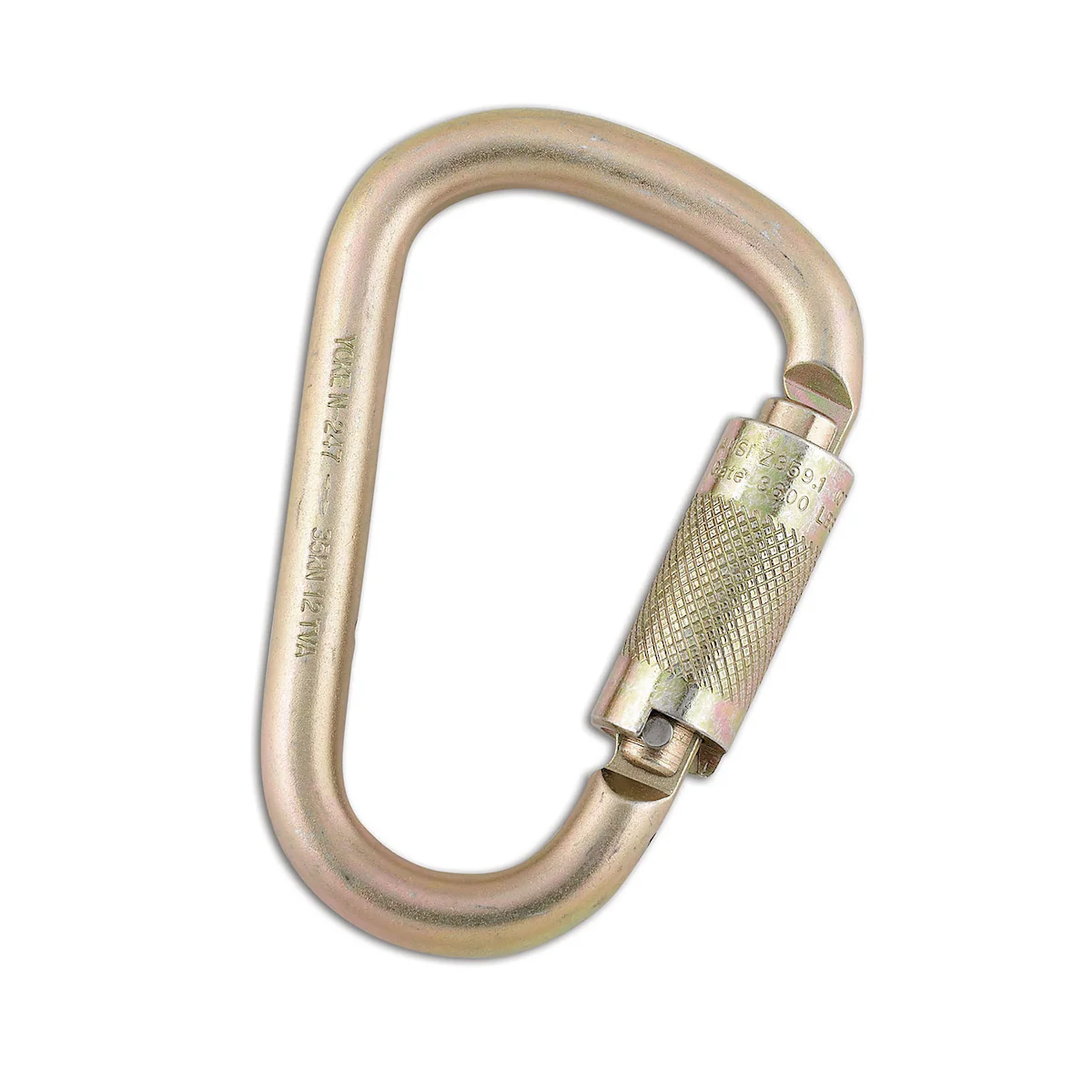 Dynamic FP775 Alloy Steel Auto-Twist Carabiner 1 in.