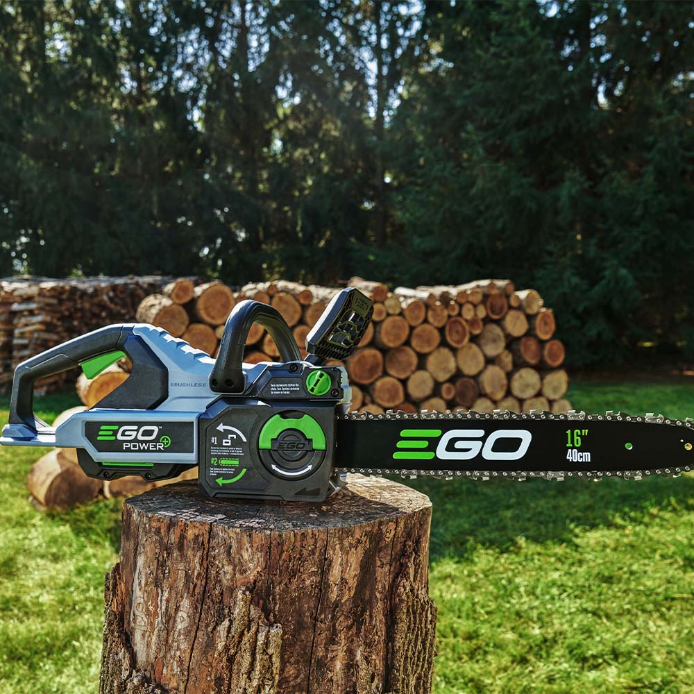EGO CS1613 56V POWER+ 16 in. Chainsaw Kit (40CC equivlant, w/2.5Ah Battery) - Image 13