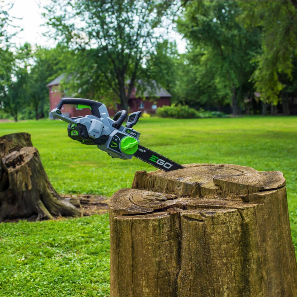EGO Power+ CS1804 18 in 56 V Lithium-Ion Rear Handle Brushless Cordless Chainsaw Kit - Image 10
