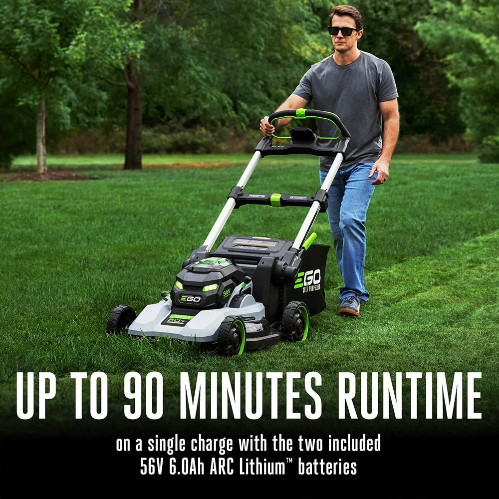 EGO LM2244SP-2 POWER+ 22 In. Self-Propelled Mower kit (w/2 x 6.0Ah Batteries) - Image 4