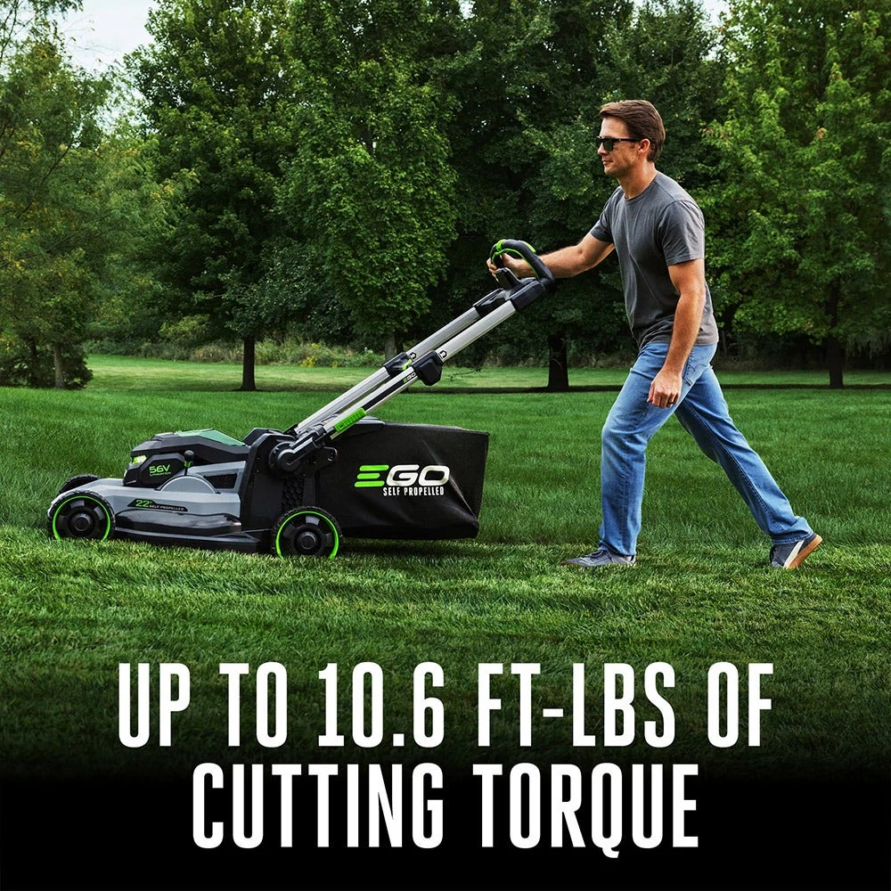 EGO LM2244SP-2 POWER+ 22 In. Self-Propelled Mower kit (w/2 x 6.0Ah Batteries) - Image 5