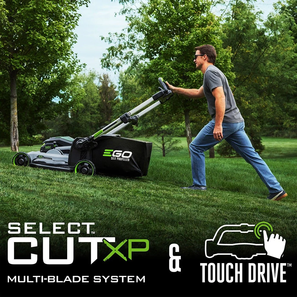 EGO LM2244SP-2 POWER+ 22 In. Self-Propelled Mower kit (w/2 x 6.0Ah Batteries) - Image 7