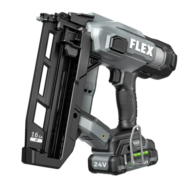 FLEX FX4321-1A 24V 16GA Straight Nailer 2.5Ah Kit - Image 2