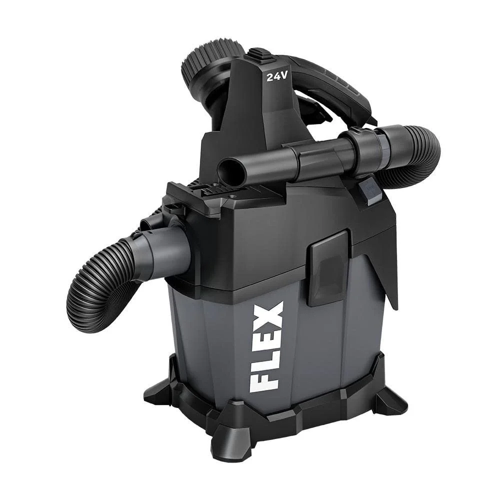 Flex FX5221-Z 1.6 gal Dry 0.8 gal Wet 41 cfm HEPA Brushless Wet/Dry Vacuum (Tool Only) - Image 2