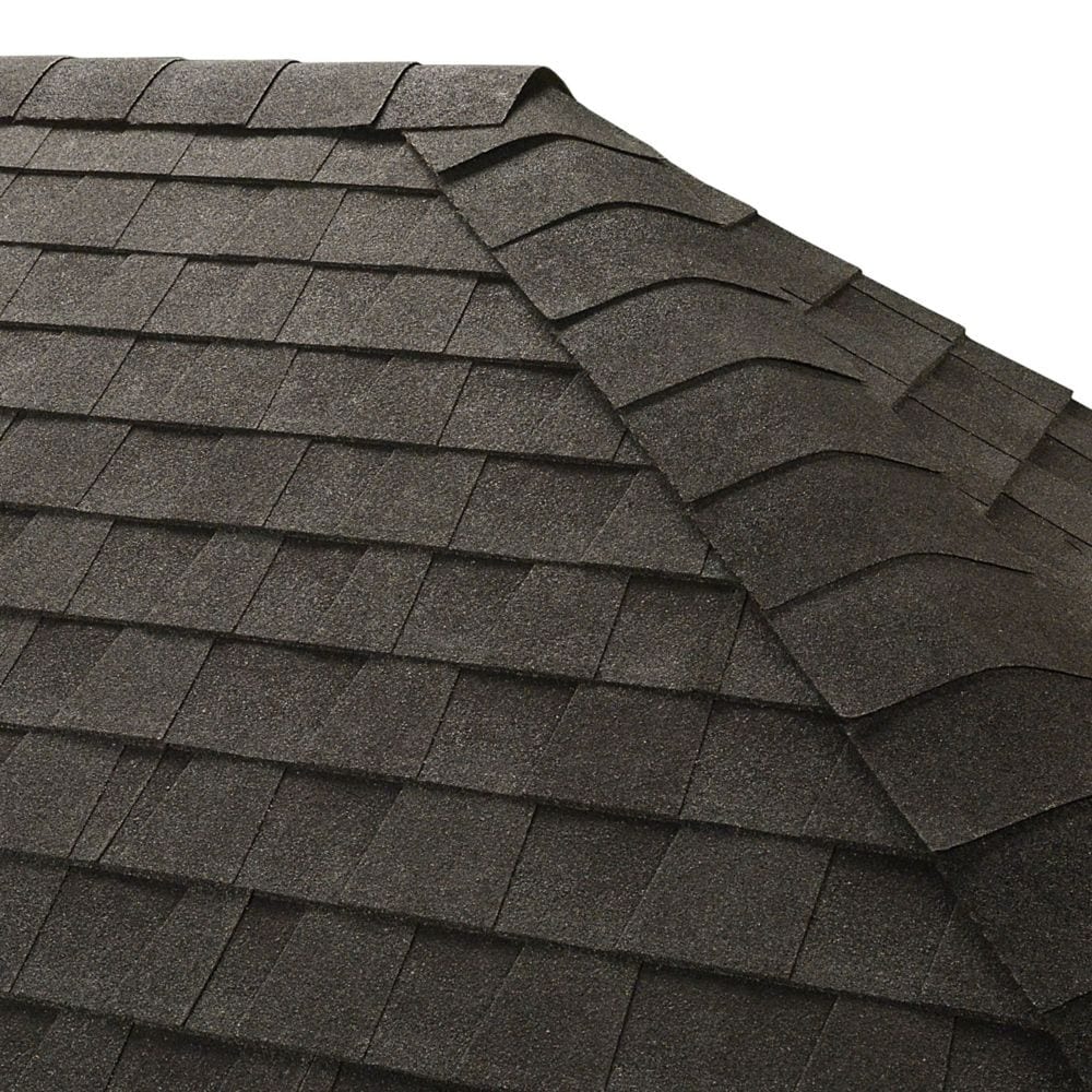 GAF Seal-A-ridge Hip & Ridge Cap - Charcoal (25 lin. ft. per Bundle) (45 PCS)