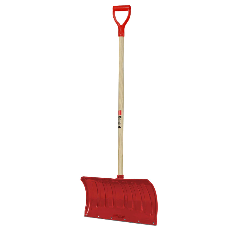 Garant 83611 20-3/4 in x 19 in Poly Snow Pusher with Steel Wear Strip and Handle - Image 2