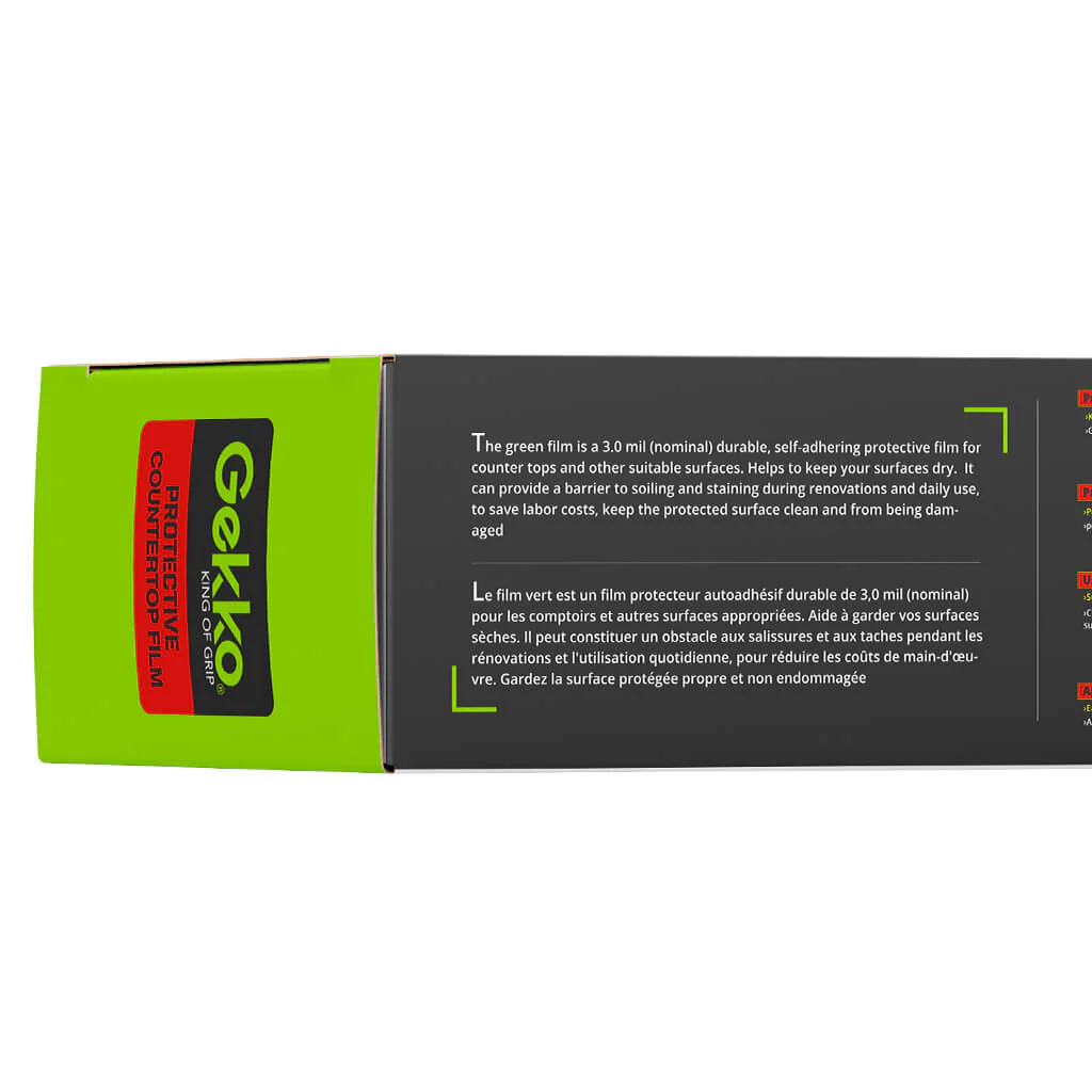 Gekko 24" x 600' Protective Countertop Film - Image 5