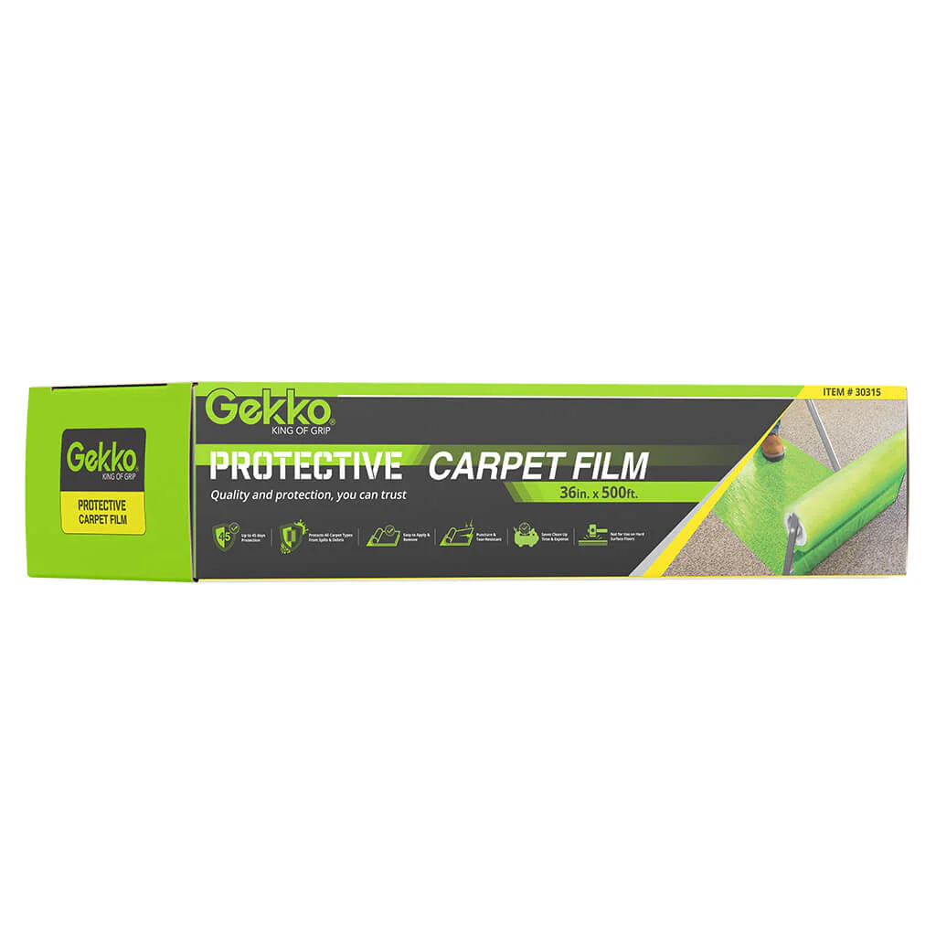 Gekko 36" x 500' Protective Carpet Film - Image 4