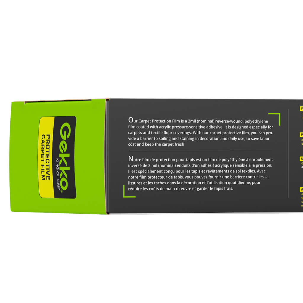 Gekko 36" x 500' Protective Carpet Film - Image 5