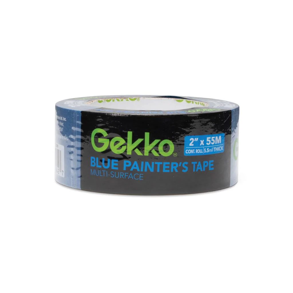 Gekko 2 in. x 55 m Blue Masking Tape - Image 2