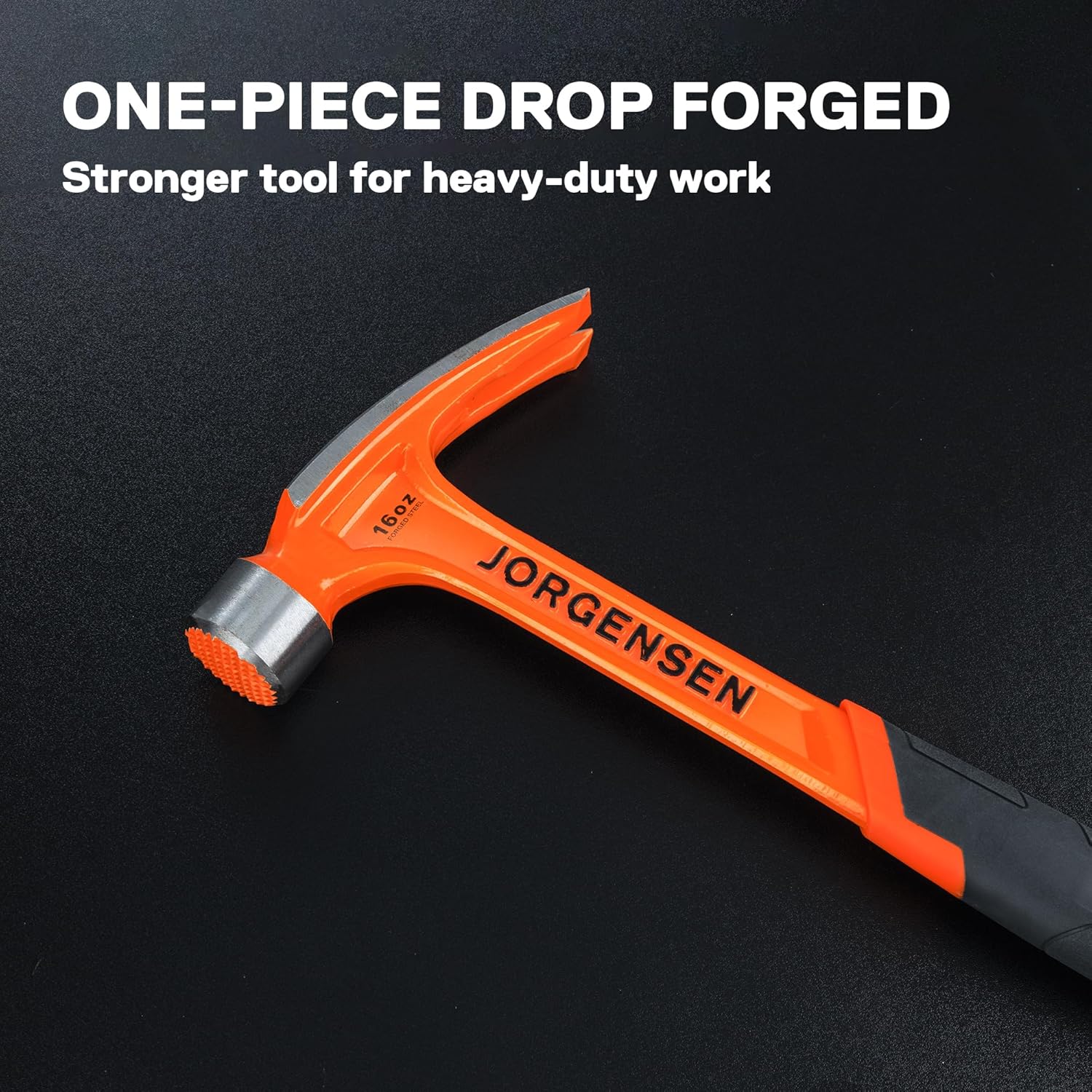 Jorgensen 60101 16 oz Carbon Steel Rip Hammer - Image 10