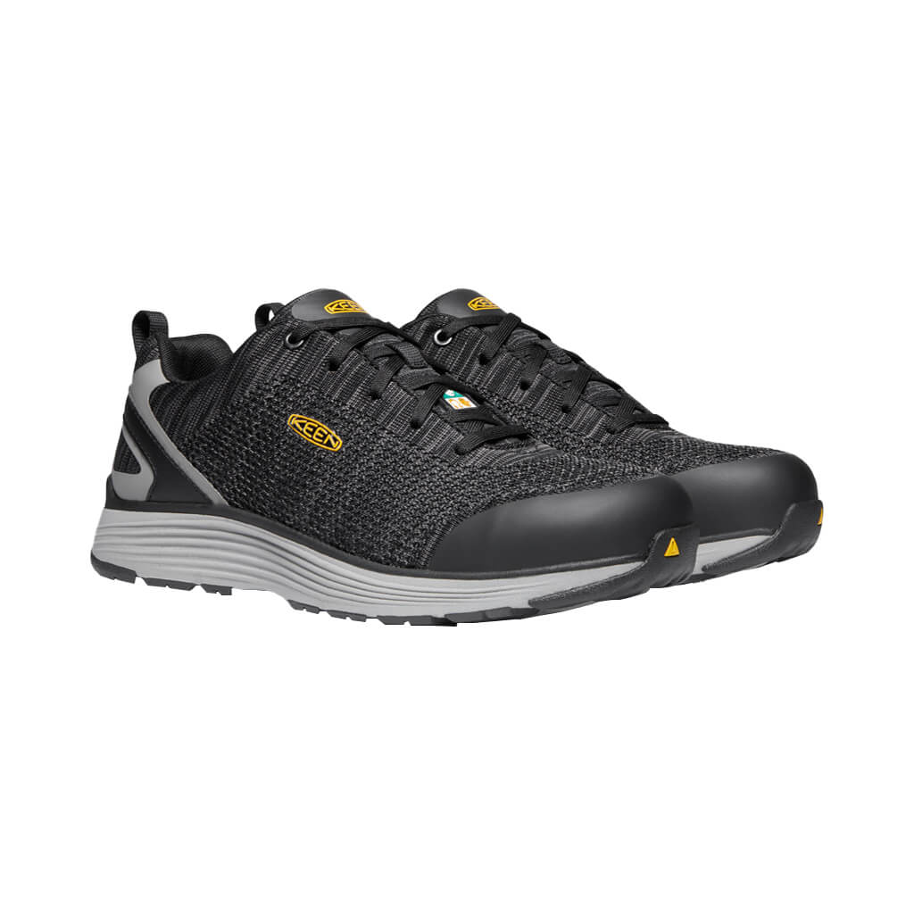 KEEN 1024201 Men's CSA Black Sparta Low Aluminum Toe Safety Work Shoes - Image 6