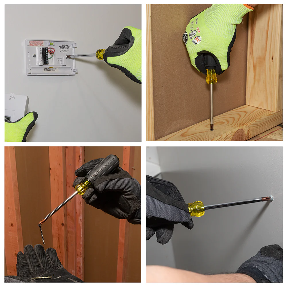 Klein 603-4 #2 Phillips Screwdriver 4 in. Round Shank - Image 6