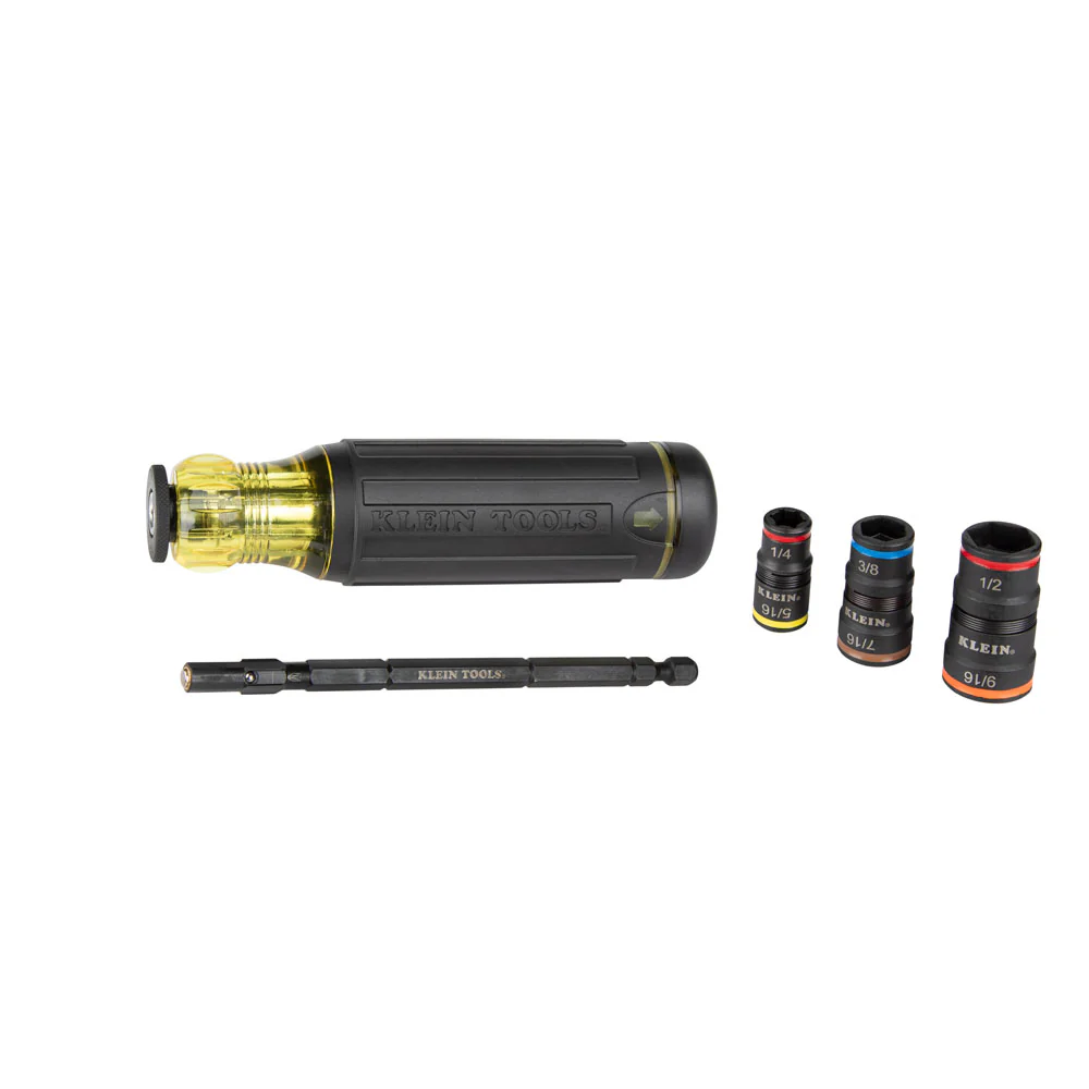 Klein 32303HD 20-In-1 Impact Driver Set w/Bits & Flip Socket - Image 2