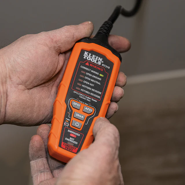 Klein RT310 AFCI /GFCI Outlet Tester - Image 5