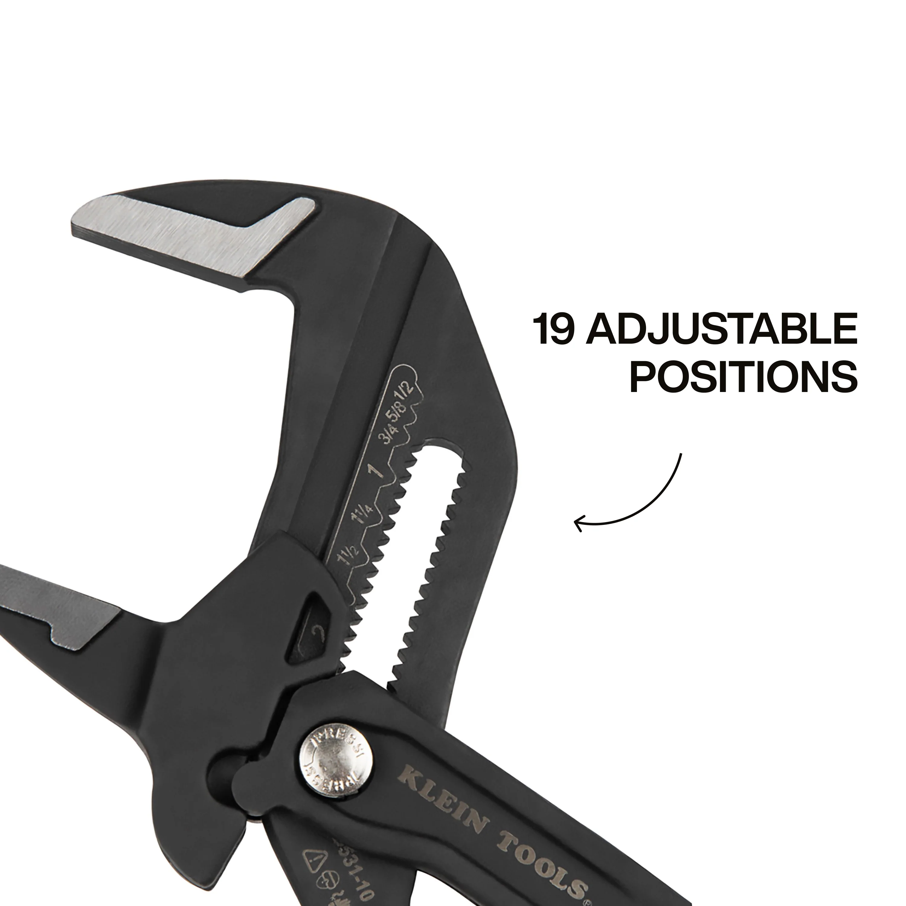Klein D53110 Compact Plier Wrench 10 in. - Image 3