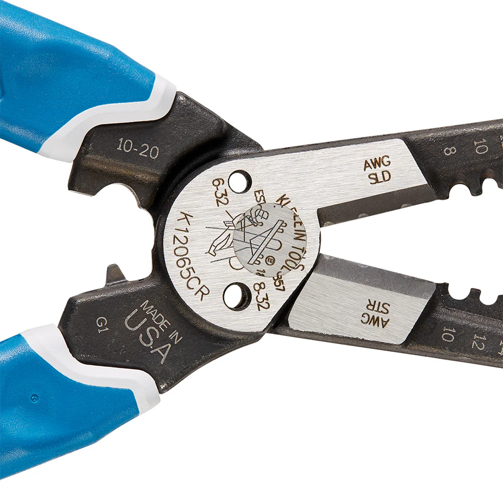 Klein K12065CR Kurve Wire Stripper/Cutter/Crimper 8-20 Awg - Image 3