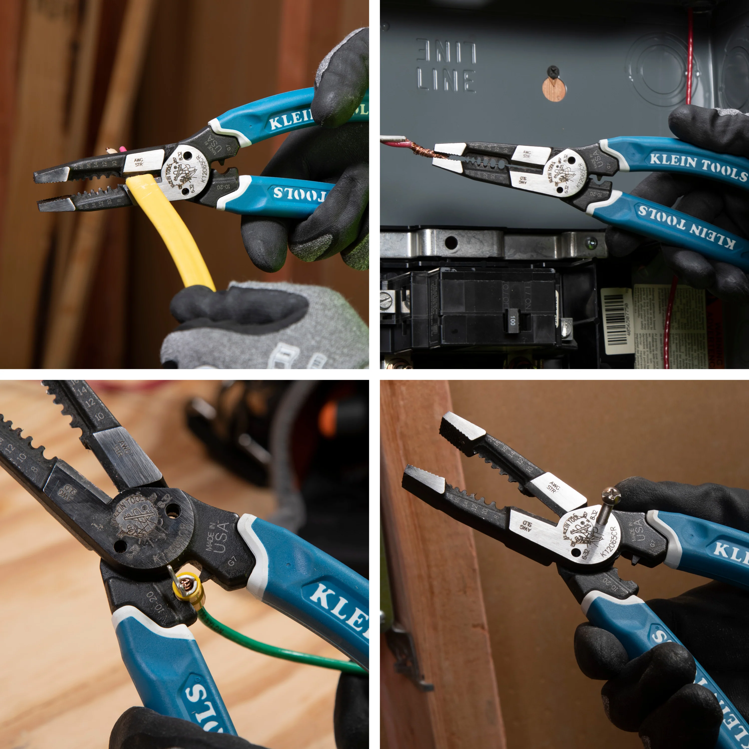 Klein K12065CR Kurve Wire Stripper/Cutter/Crimper 8-20 Awg - Image 5