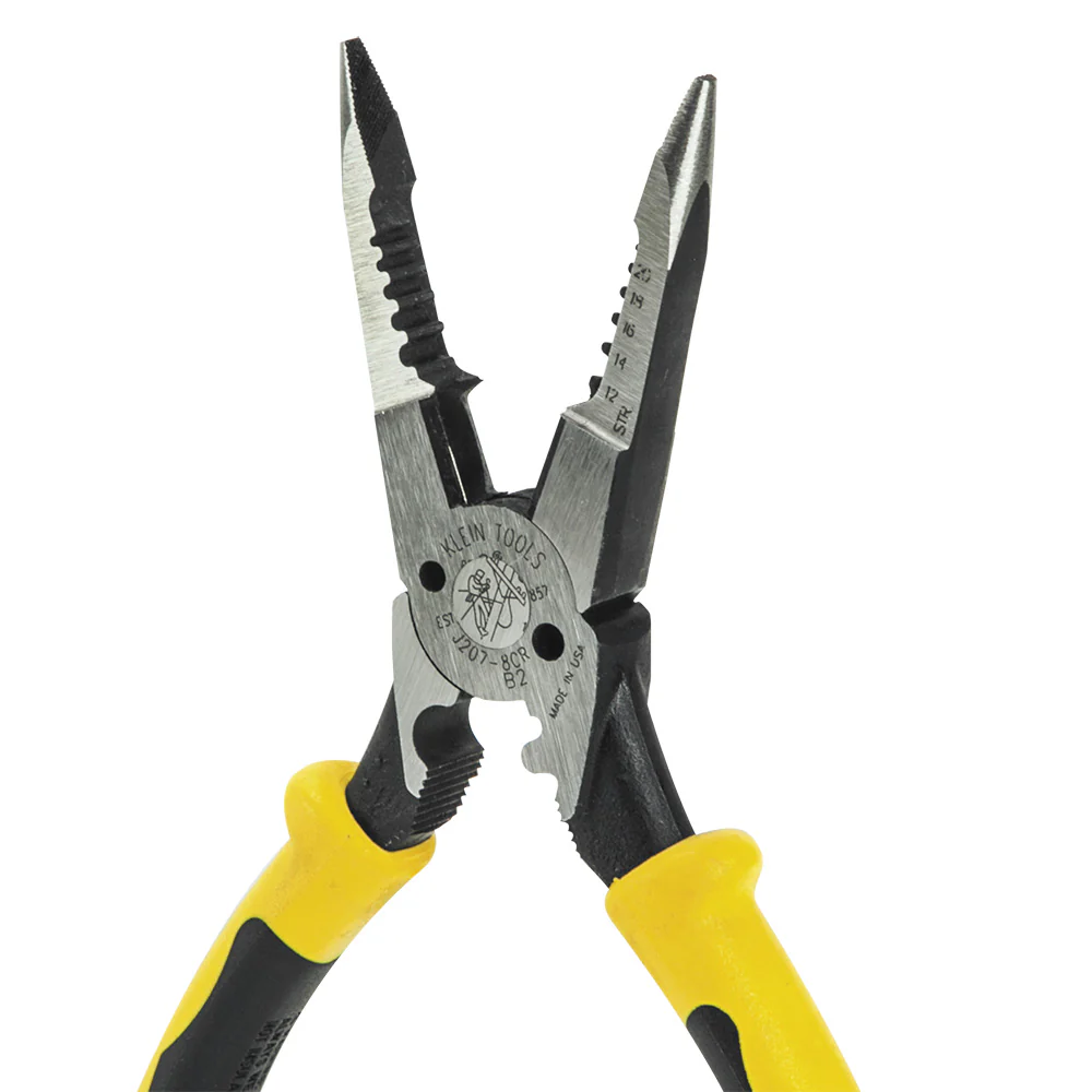 Klein J207-8CR Needle Nose Pliers w/Crimper 8.5 in. - Image 2