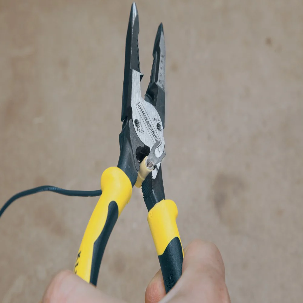 Klein J207-8CR Needle Nose Pliers w/Crimper 8.5 in. - Image 5
