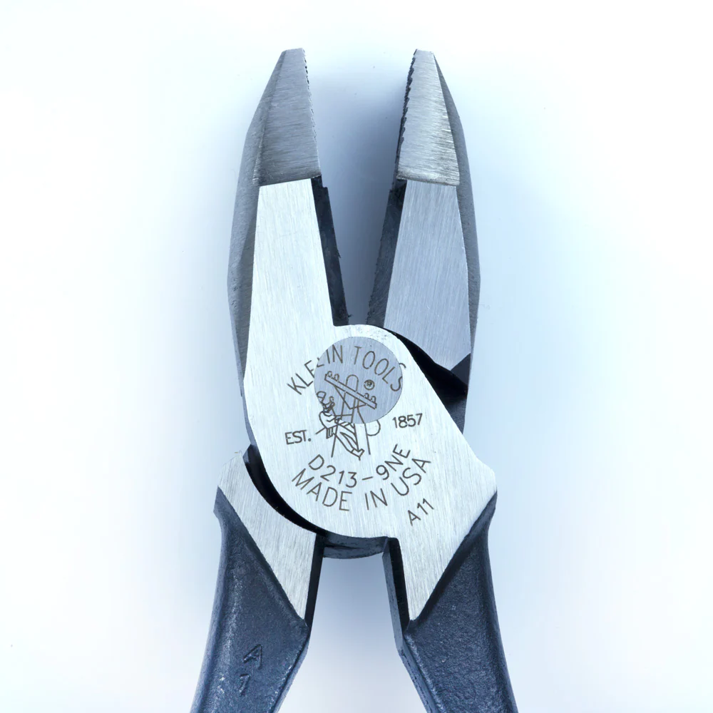 Klein D213-9NE New England Nose Linemans Pliers 9 in. - Image 5