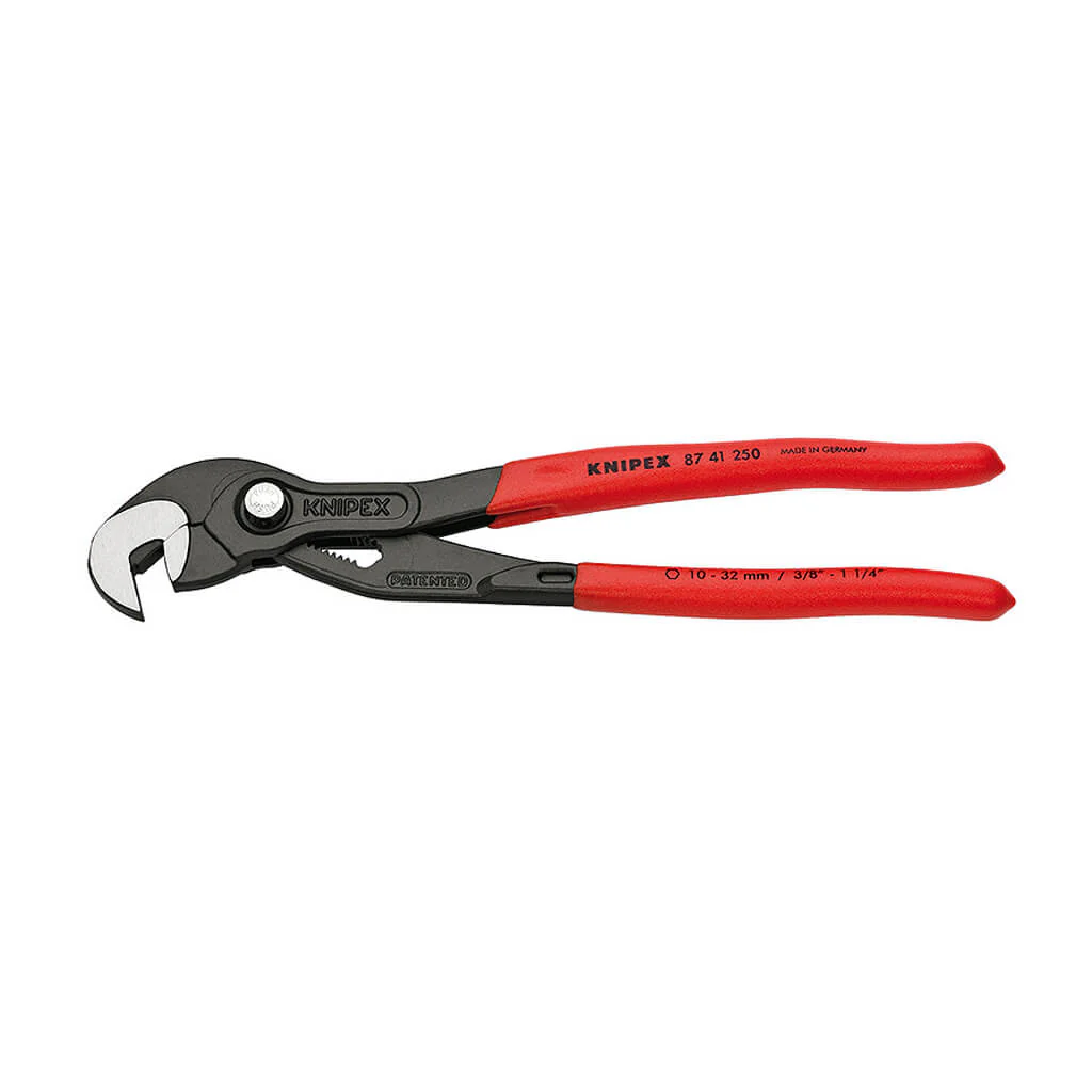 Knipex 87 41 250 SBA 10 in. Self-Locking Multiple Slip Joint Raptor Pliers Wrench