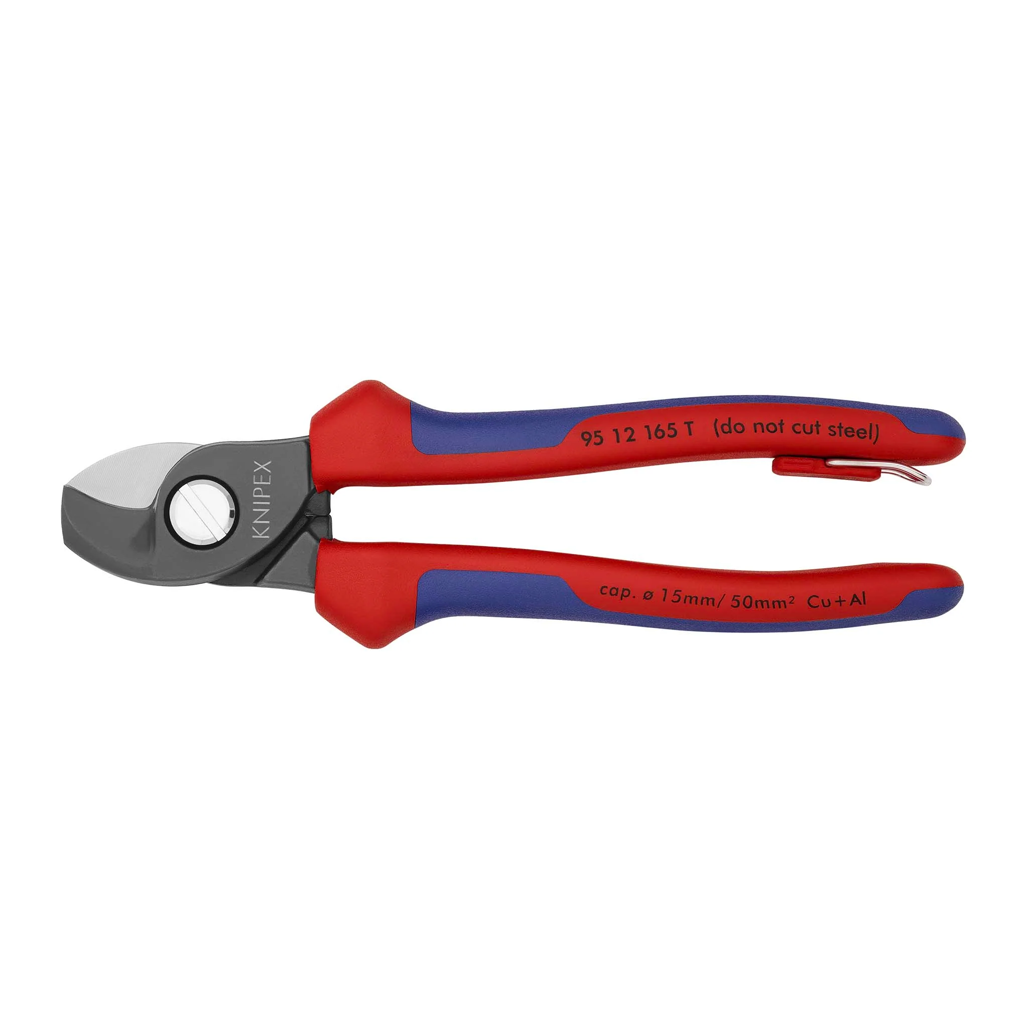 Knipex 95 12 165 6-1/2 in. Cable Shears with Spring