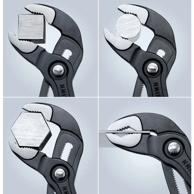 Knipex 9K 00 80 157 US 3/32 in 2 in (Round) 1-3/4 in (Hex) Chrome Vanadium Steel Pro Pliers Set - Image 5