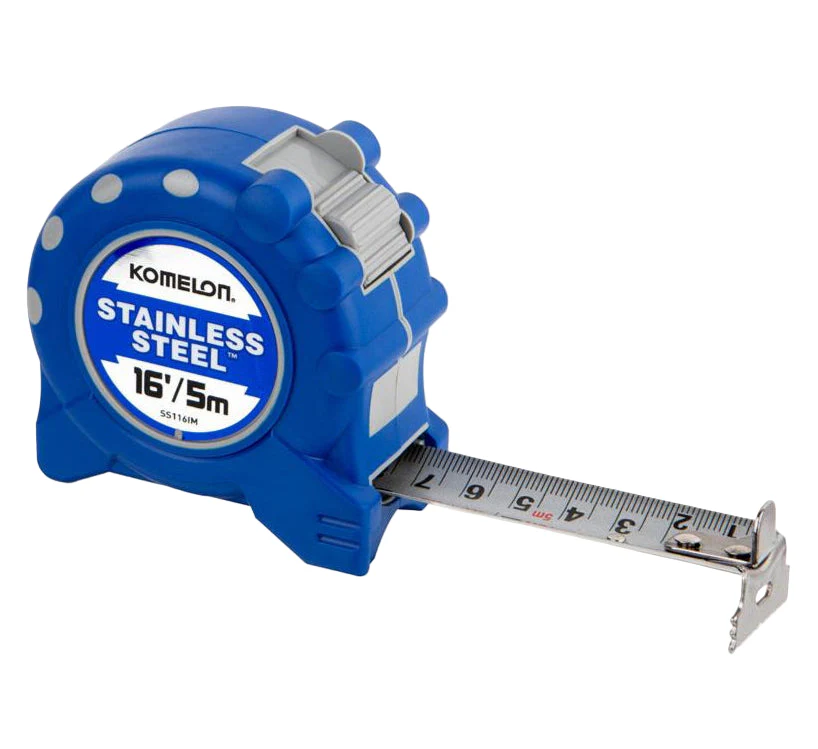 Komelon 5m / 16 ft x 1 in. Tape Measure