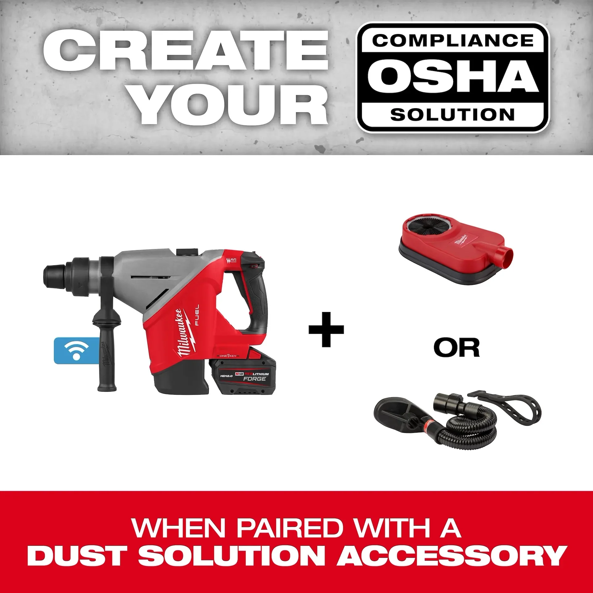 M18 FUEL™ 1-3/4 in. SDS MAX Rotary Hammer Kit w/ ONE-KEY™ - Image 9