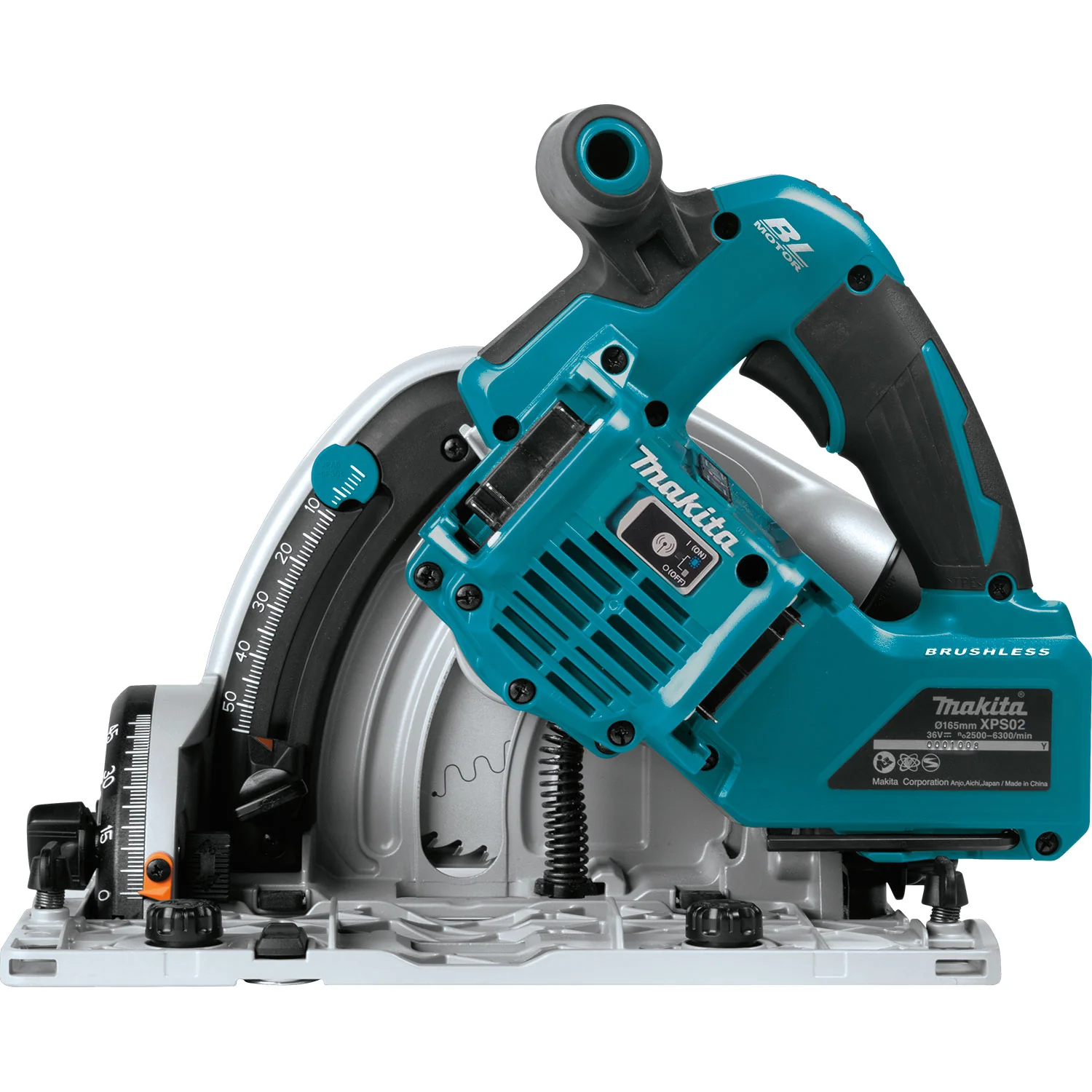 Makita DSP601ZJ LXT 18V x 2 Brushless 6-1/2 in. Track Saw w/AWS (Tool Only) - Image 3