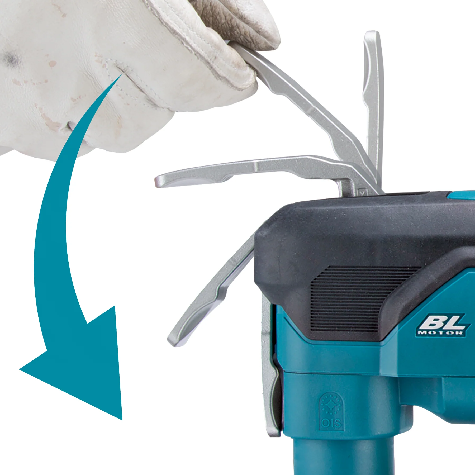 MAKITA DTM53ZX3 18V LXT Brushless Tool-less Multi Tool, Tool Only - Image 16