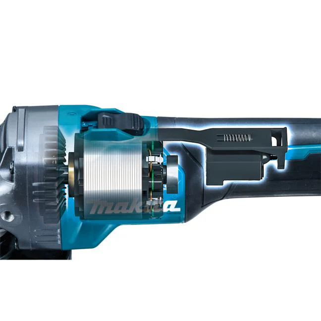 Makita GA005GM102 40V Max XGT
  Brushless 5 in. Angle Grinder With Thumb Switch Kit (1 x 4.0 Ah) - Image 4