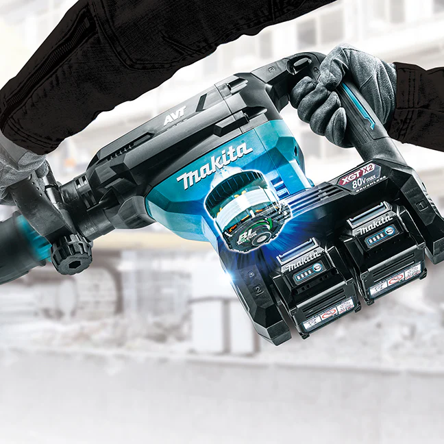 MAKITA HM002GZ03 80V(40Vx2)max XGT BL 26 lbs Dem. Hammer SDS-MAX, Tool Only - Image 17