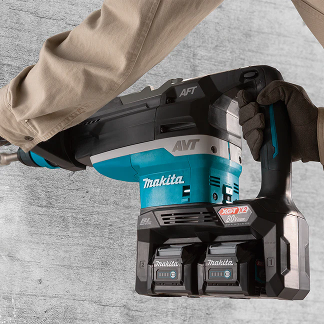 MAKITA HR006GZ 80V(40Vx2)max XGT Brushless 2 Inches Rotary Hammer SDS-MAX w/AWS, Tool Only - Image 3