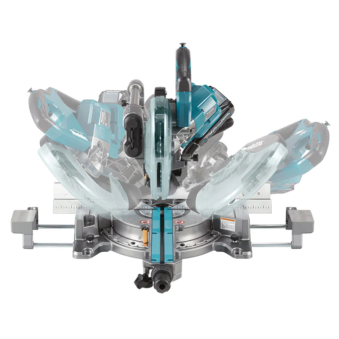 Makita LS002GM102 40V Max XGT
  Brushless 8-1/2 in. Dual Compound Mitre Saw with AWS Kit (4.0Ah x1) - Image 3