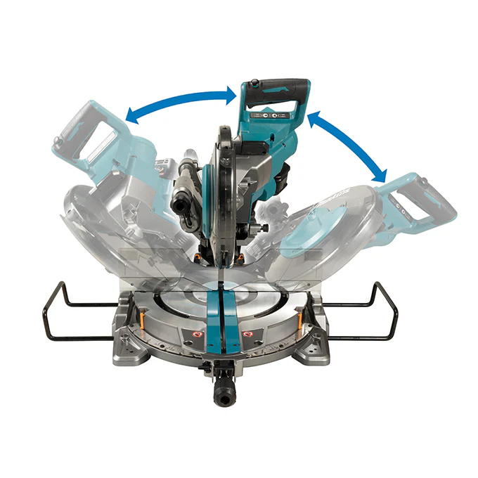 MAKITA
  LS004GZ 40V Max XGT Brushless 10 in. Dual Compound Mitre Saw with AWS (Tool
  Only) - Image 4