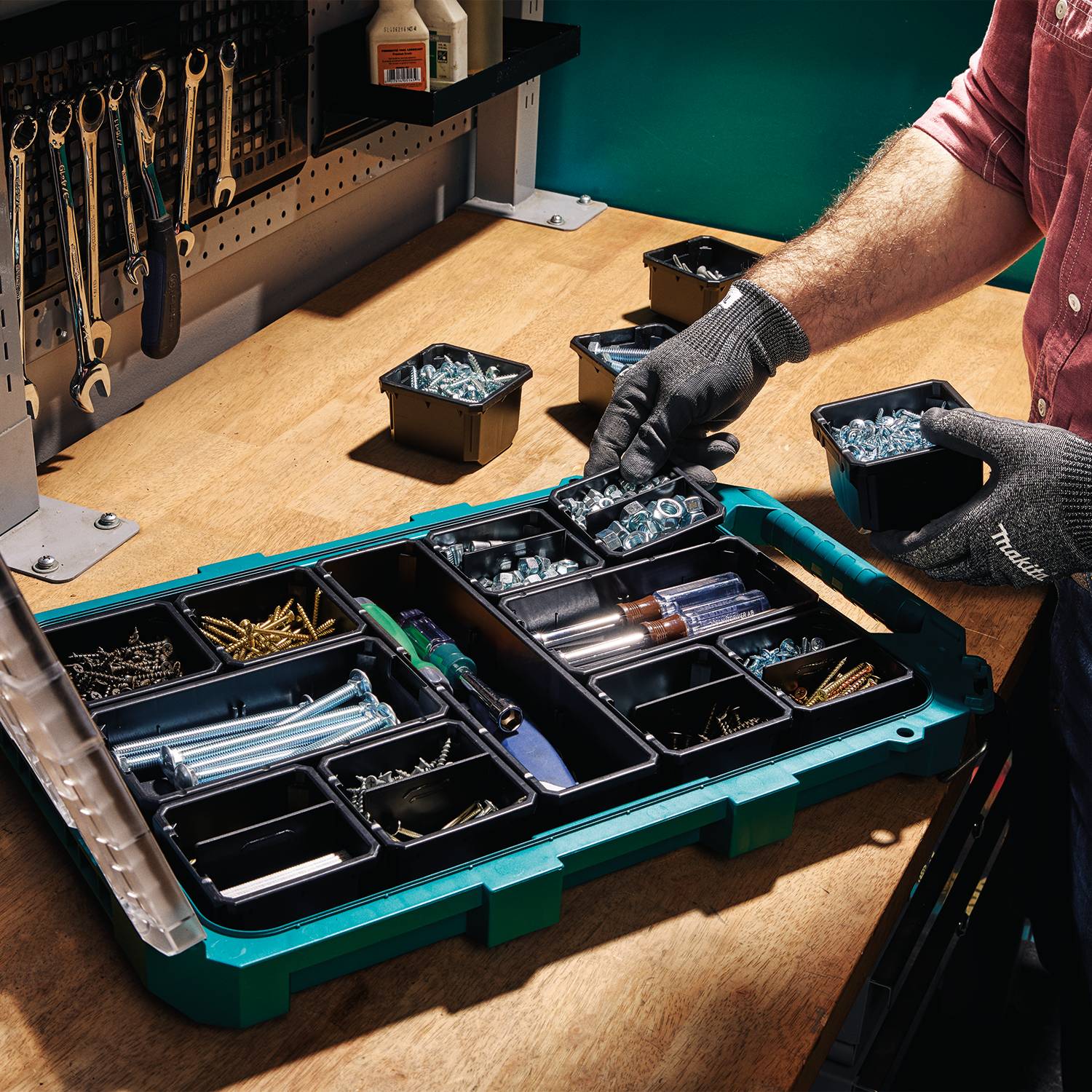 Makita Maktrak™ T-92215 4Pc Half Standard Bin Dividers Set (For T-90059) - Image 3